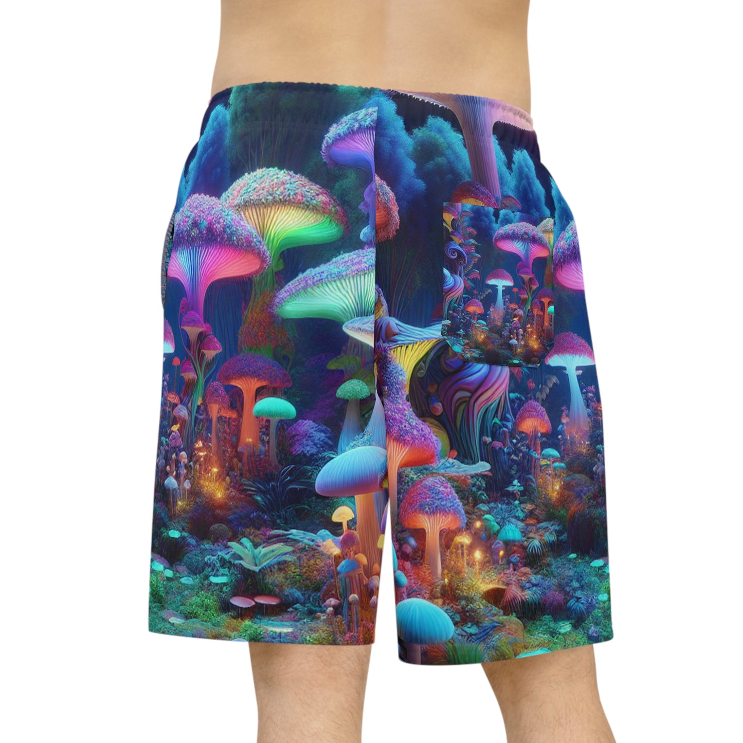 Benedetto Castelli - Blacklight Reactive Shorts