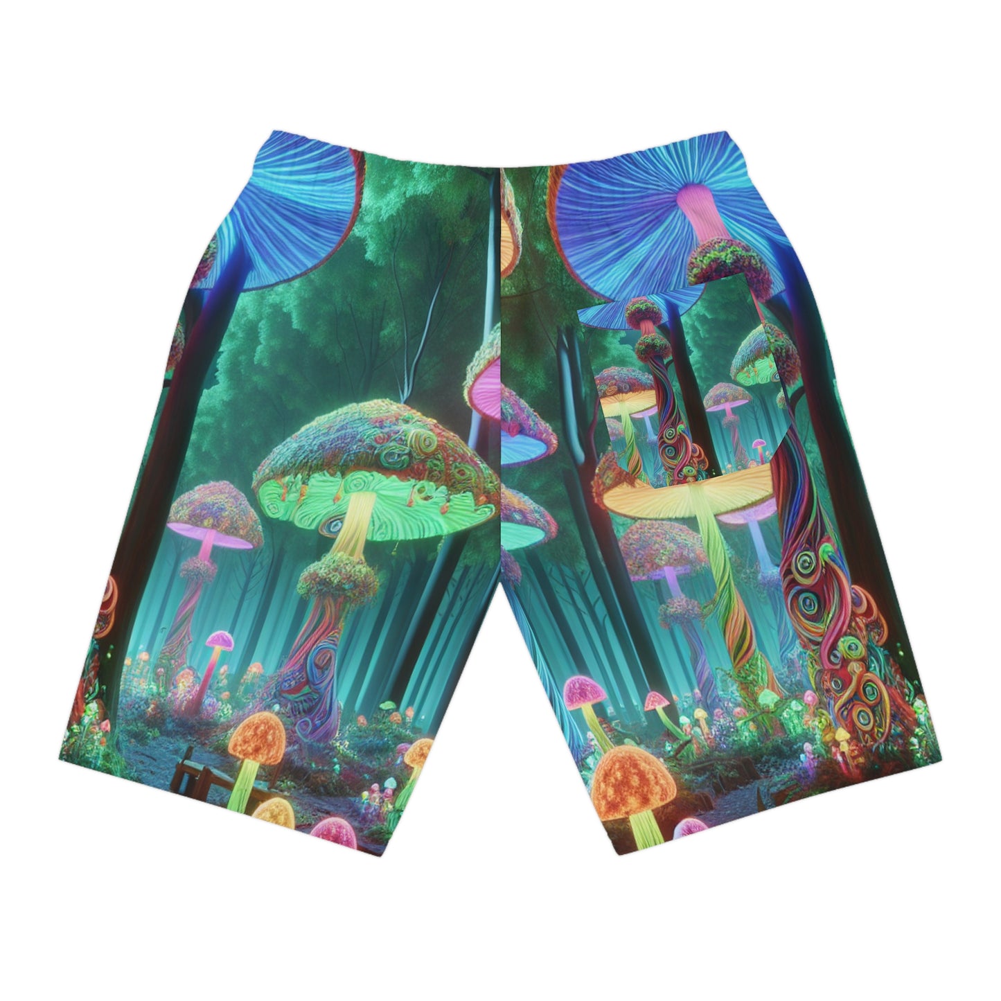 Isabella Vanelli - Psychedelic Streetwear Shorts