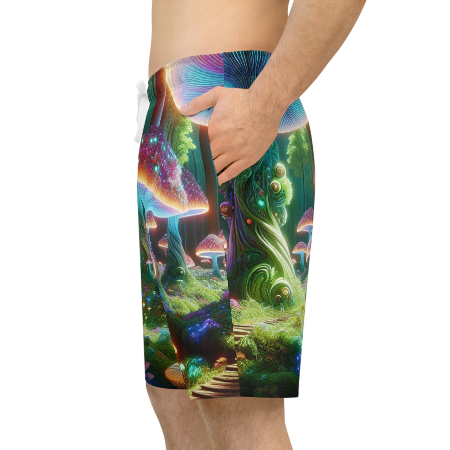 Ambrosia Delvecchio - Blacklight Reactive Shorts