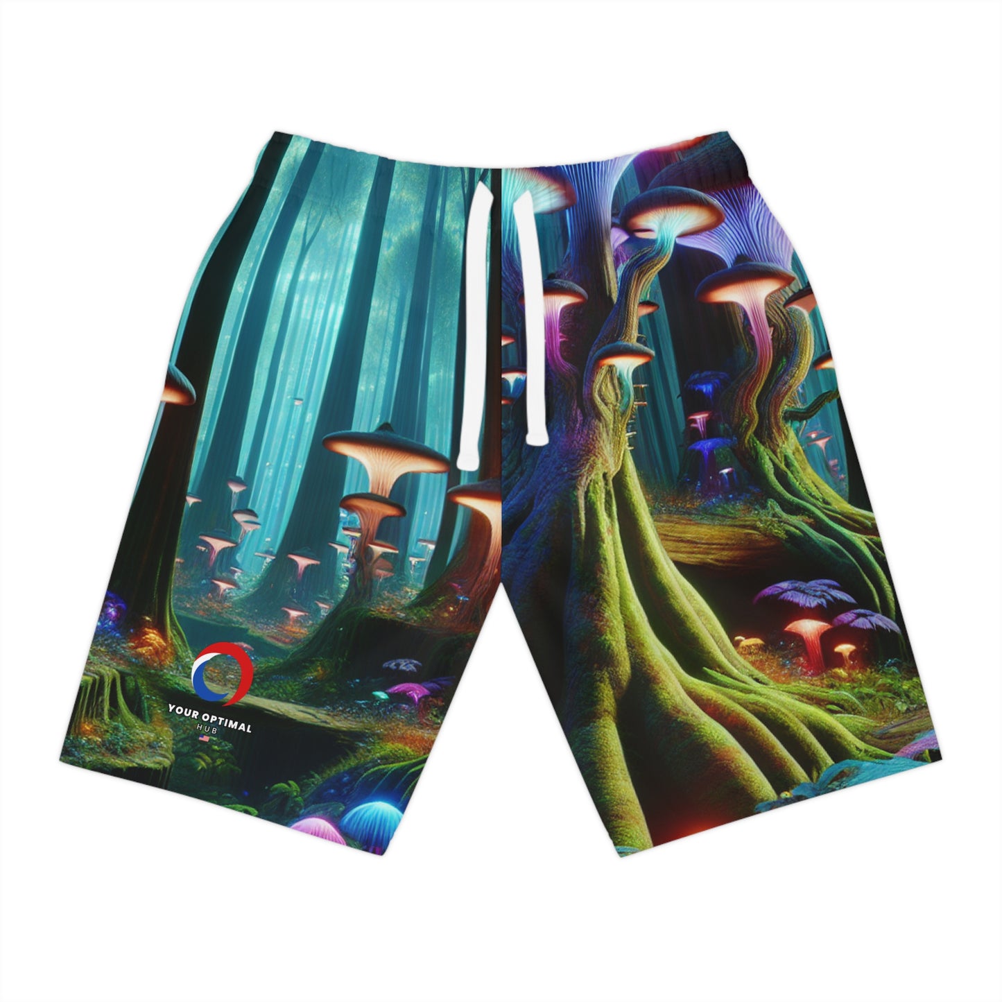 Eleanor Bramfield - Psychedelic Streetwear Shorts