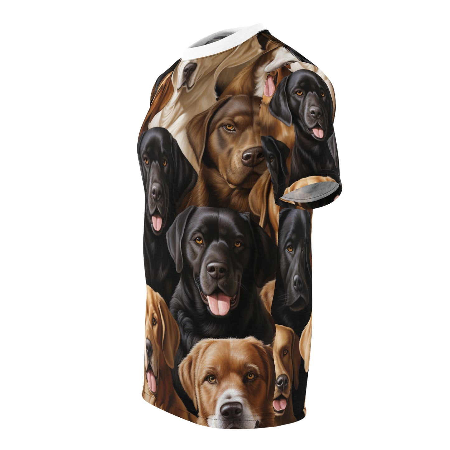 Paw Print Panorama Top - Dog Breed Fashion Tee