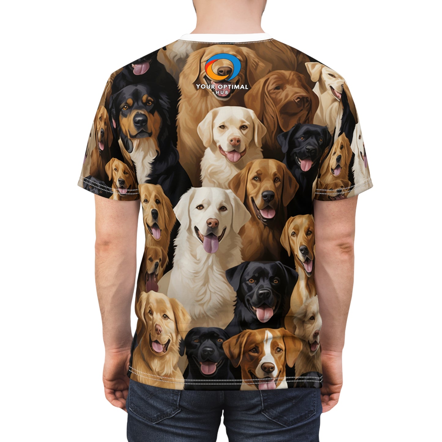 Pup Mosaic Masterpiece Shirt - Dog Breed Fashion Tee