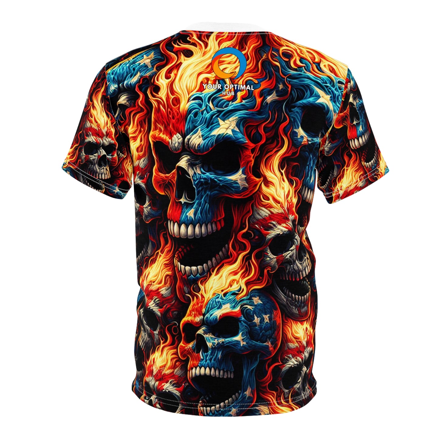 Eternal Ember Enigma Tee - Patriotic Streetwear