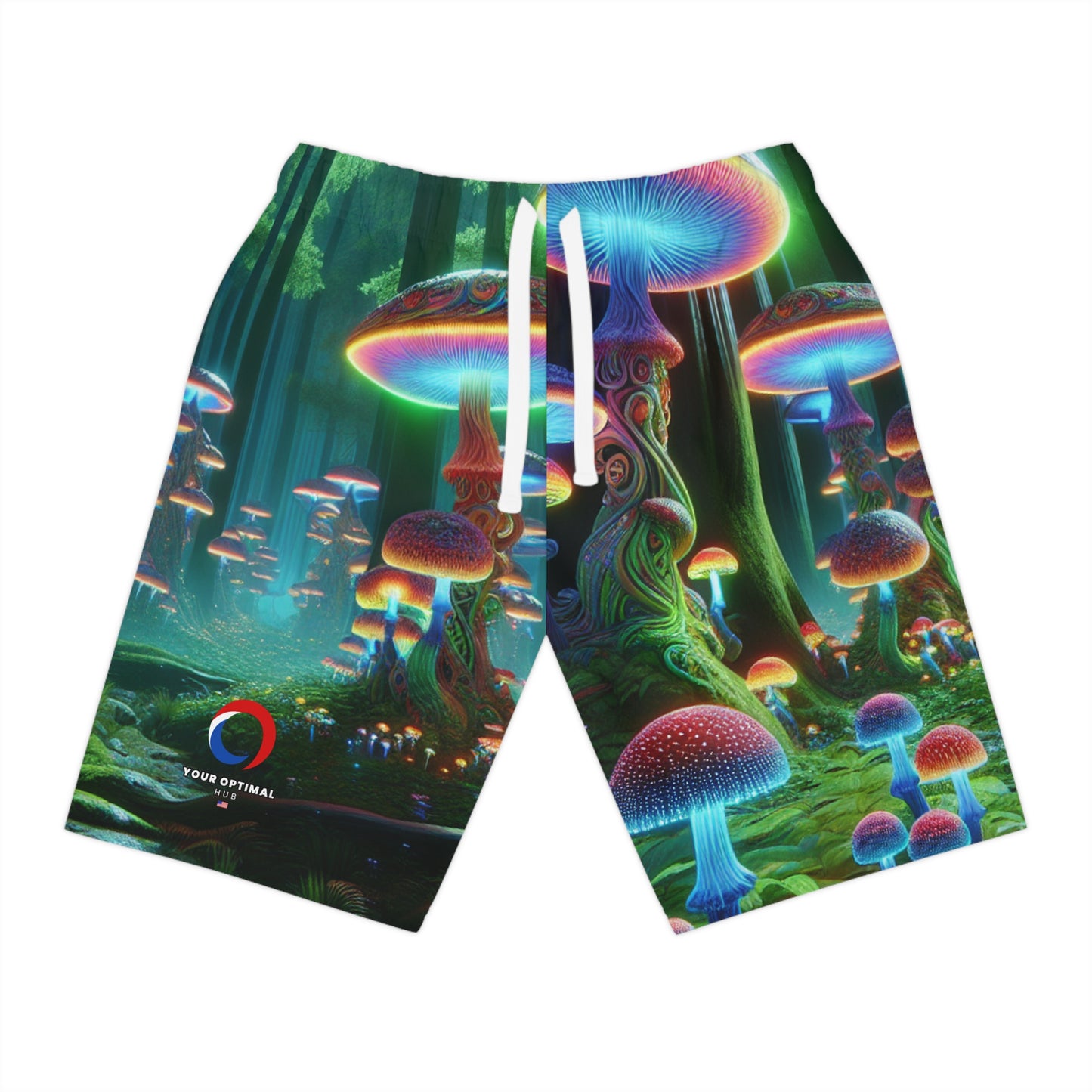 Emiliana Bellucci - Psychedelic Streetwear Shorts