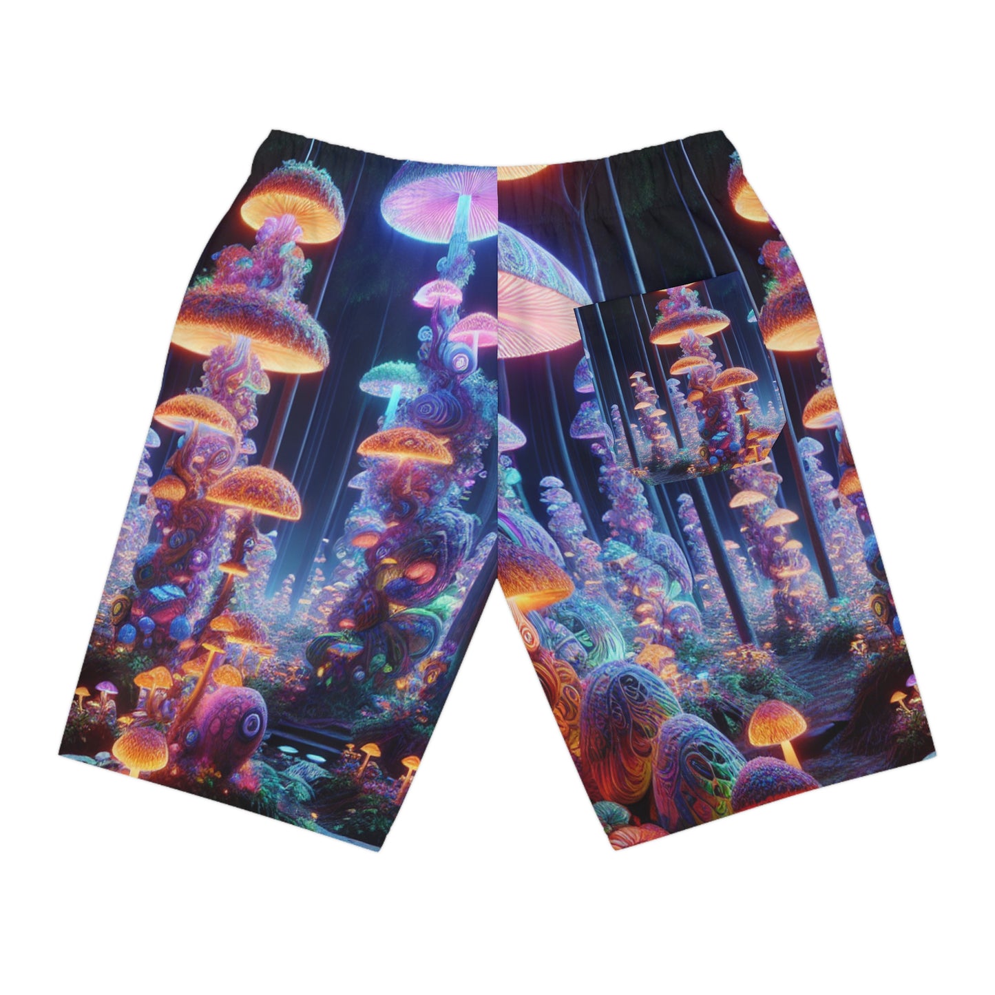 Mariella Vanucci - Psychedelic Streetwear Shorts