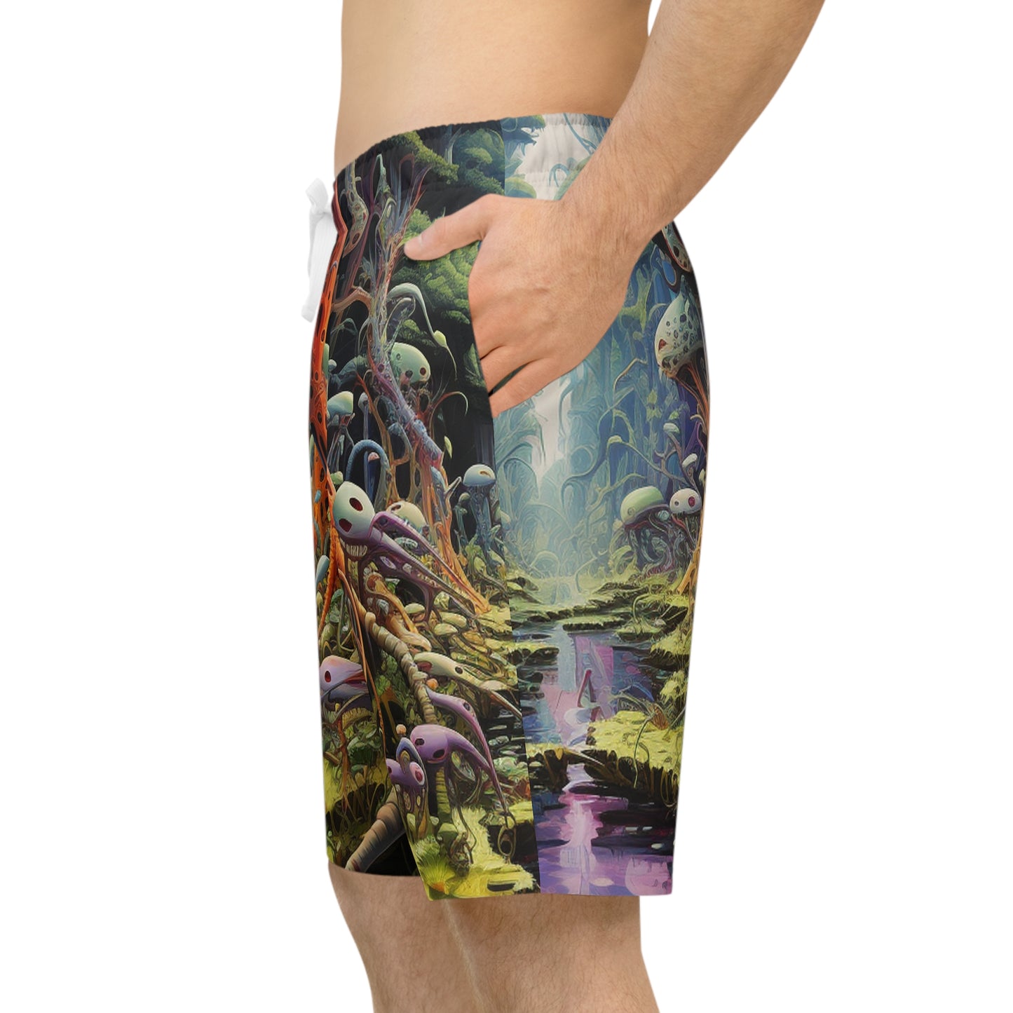 Celestino Bellini - Psychedelic Streetwear Shorts