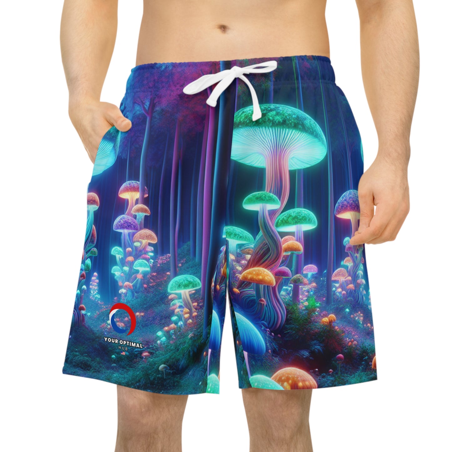 Isabella Fiorentino - Blacklight Reactive Shorts