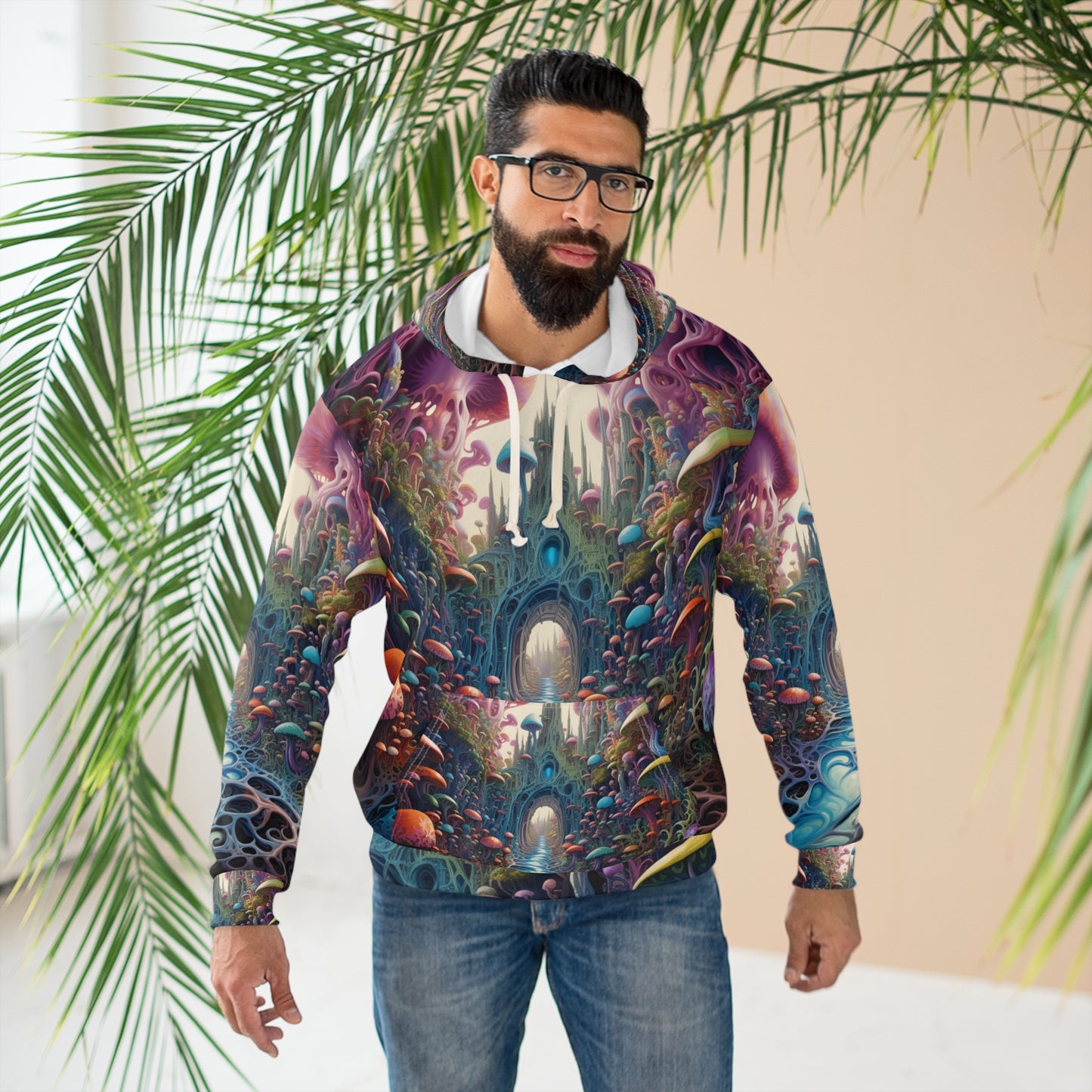 Aurelia Velasco - Psychedelic Streetwear Hoodie