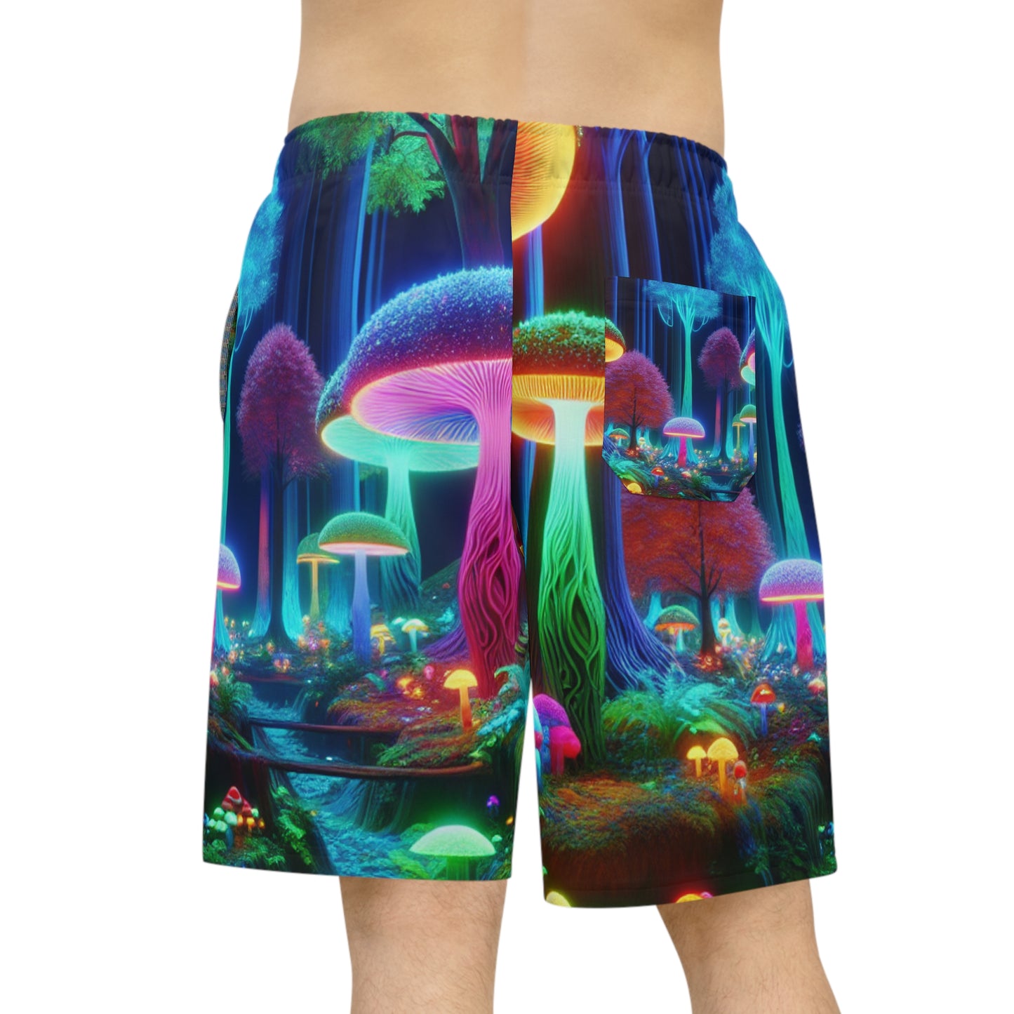 Emilia Bellisario - Blacklight Reactive Shorts