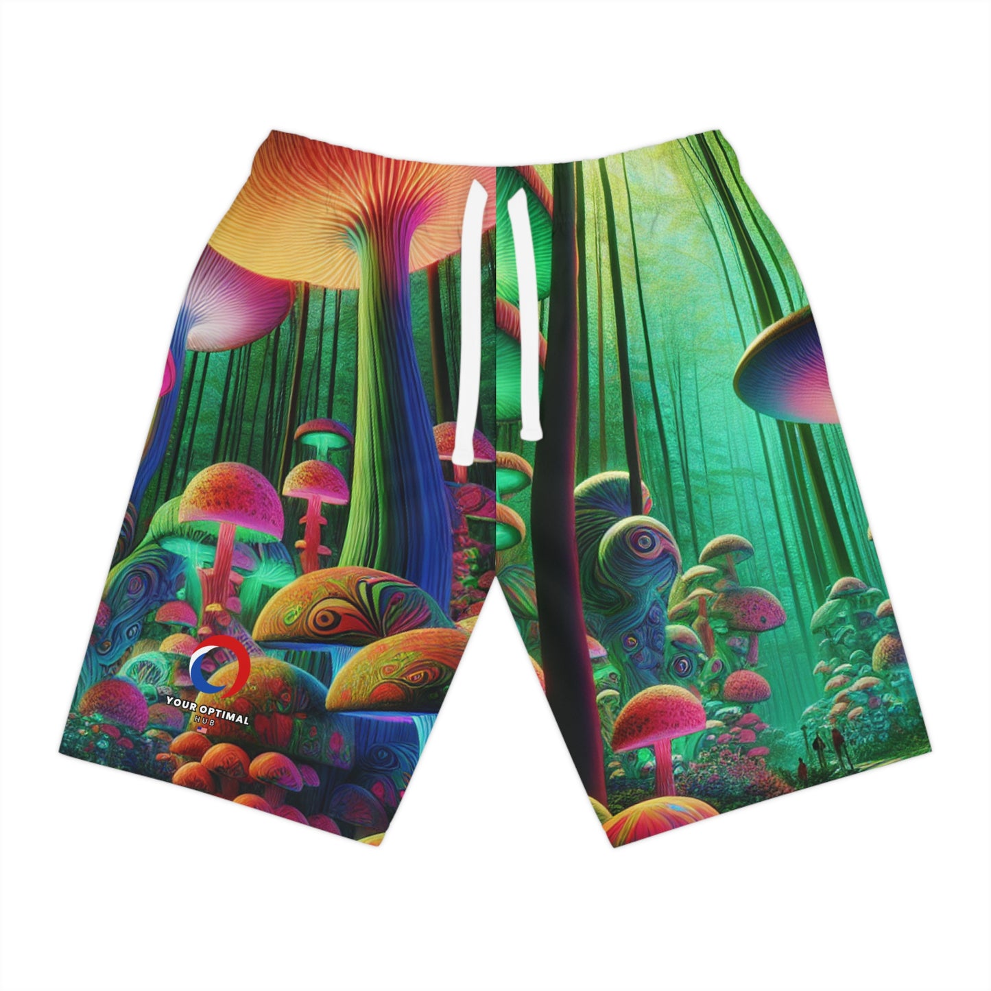 Luciana Verrocchio - Psychedelic Streetwear Shorts