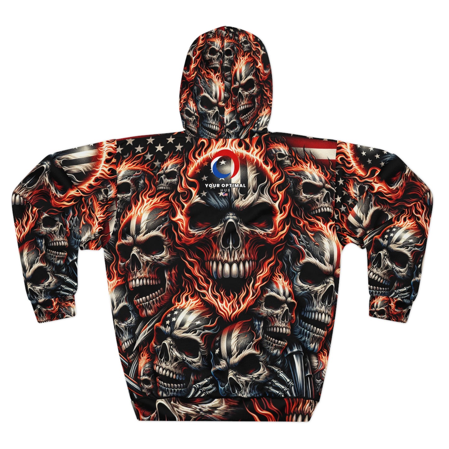 Infernal Allegiance Hoodie - Patriotic Streetwear