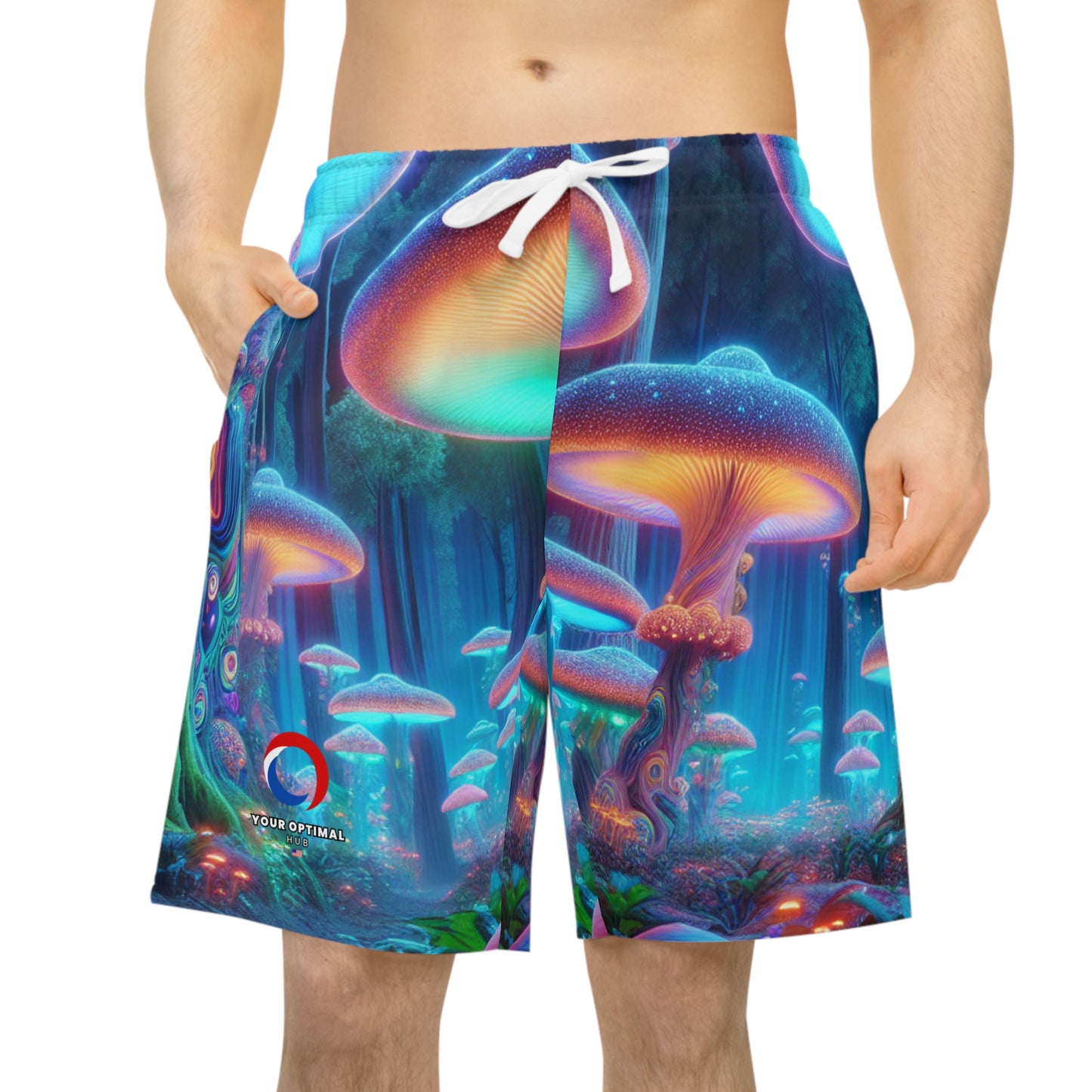 Lorenzo Crescenza - Psychedelic Streetwear Shorts