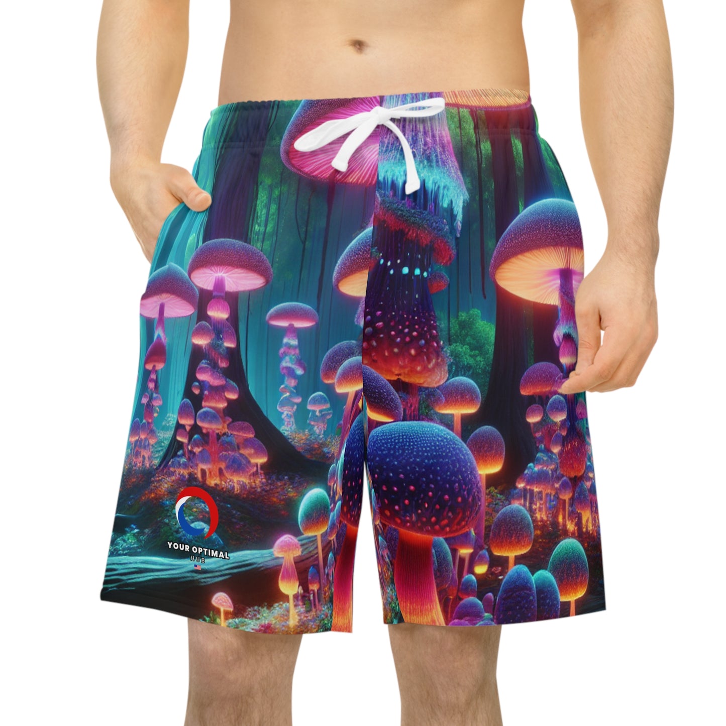 Lucretia DuVernay - Psychedelic Streetwear Shorts