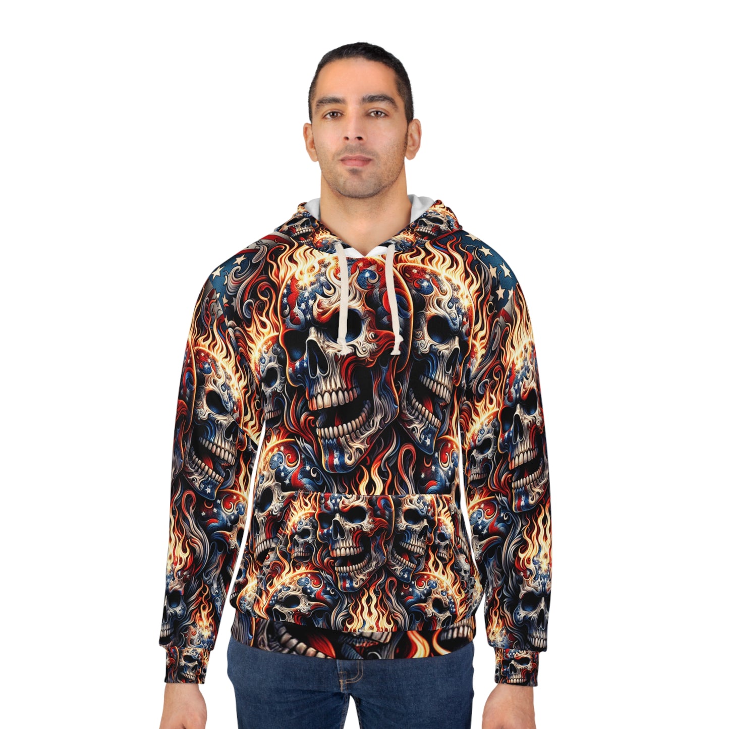 Patriot Inferno Specter Hoodie - Patriotic Streetwear