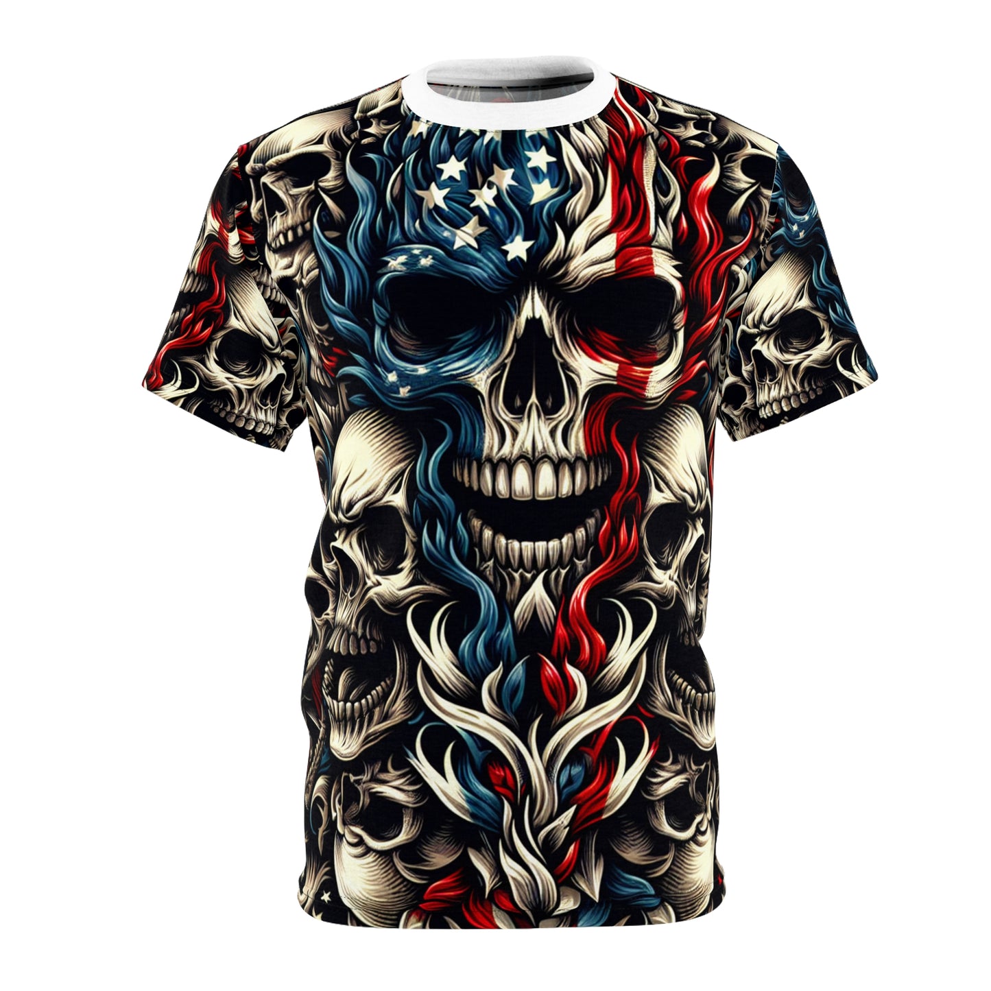 BlazeBurst Battalion Shirt - Patriotic Streetwear Tee