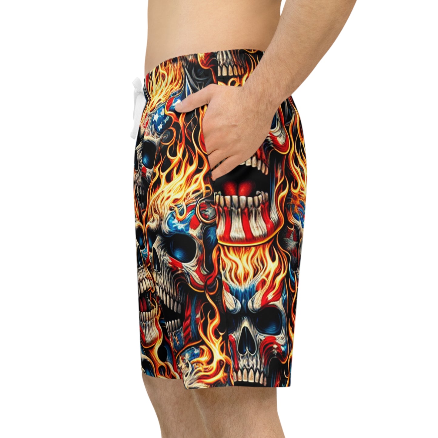 Incendiary Freedom Shorts - Bold Patriotic Apparel