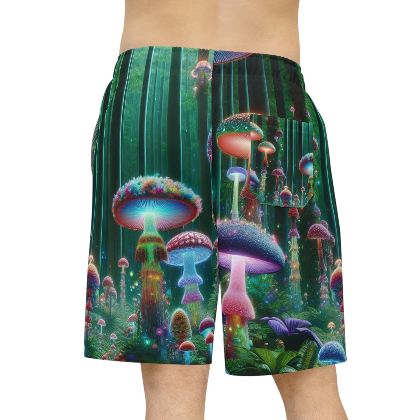 Isabella Gentileschi - Psychedelic Streetwear Shorts