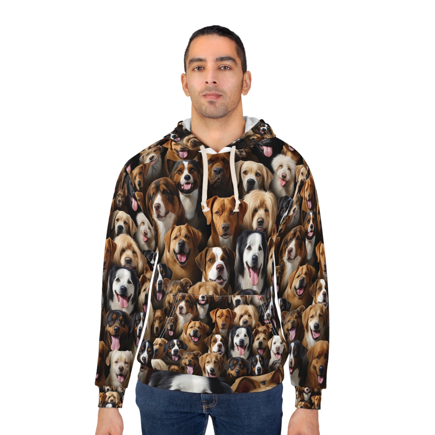 Life-Like Dog Art Hoodie - Bold Dog Art Hoodie