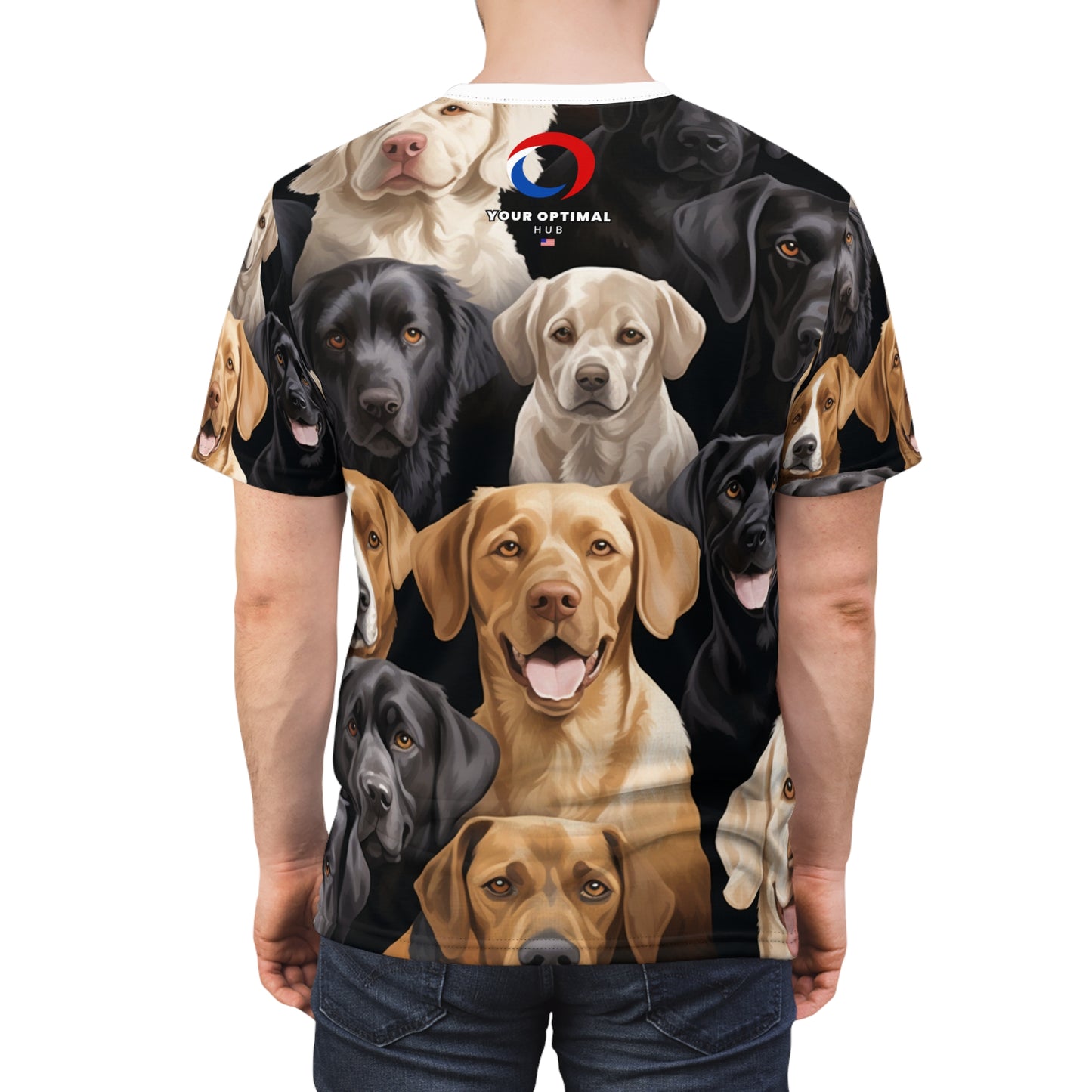 Canine Craze Collage Shirt - Dog Breed Fashion Tee