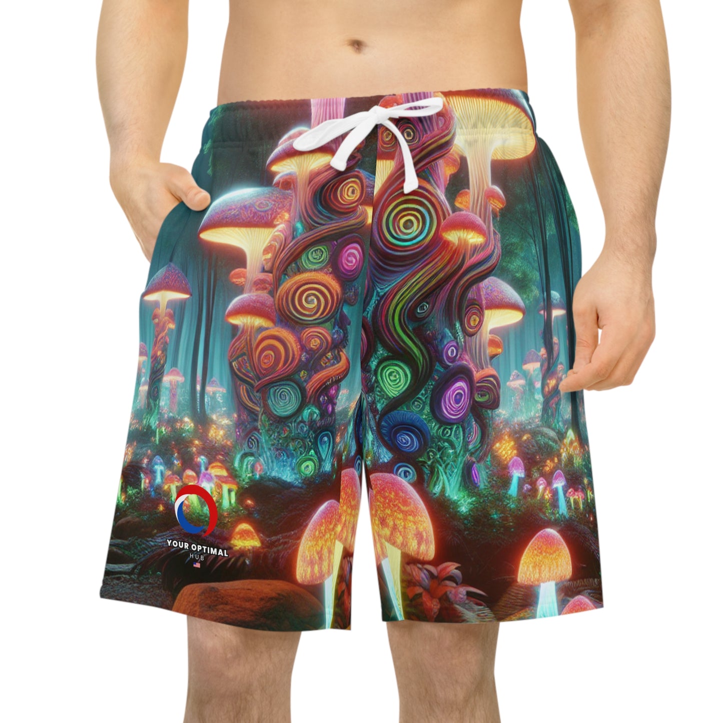 Isabella Fontaine - Blacklight Reactive Shorts