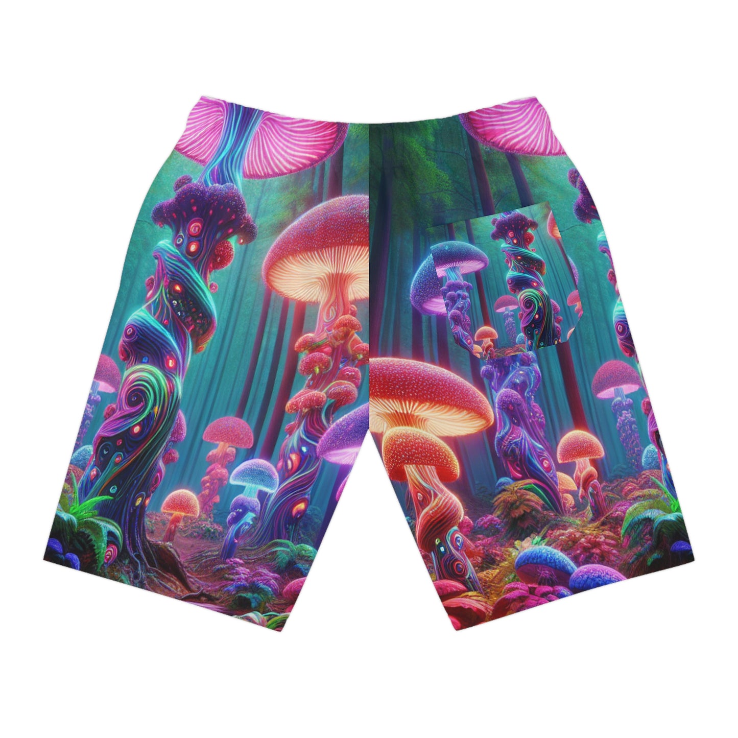 Benedetto Caravani - Blacklight Reactive Shorts