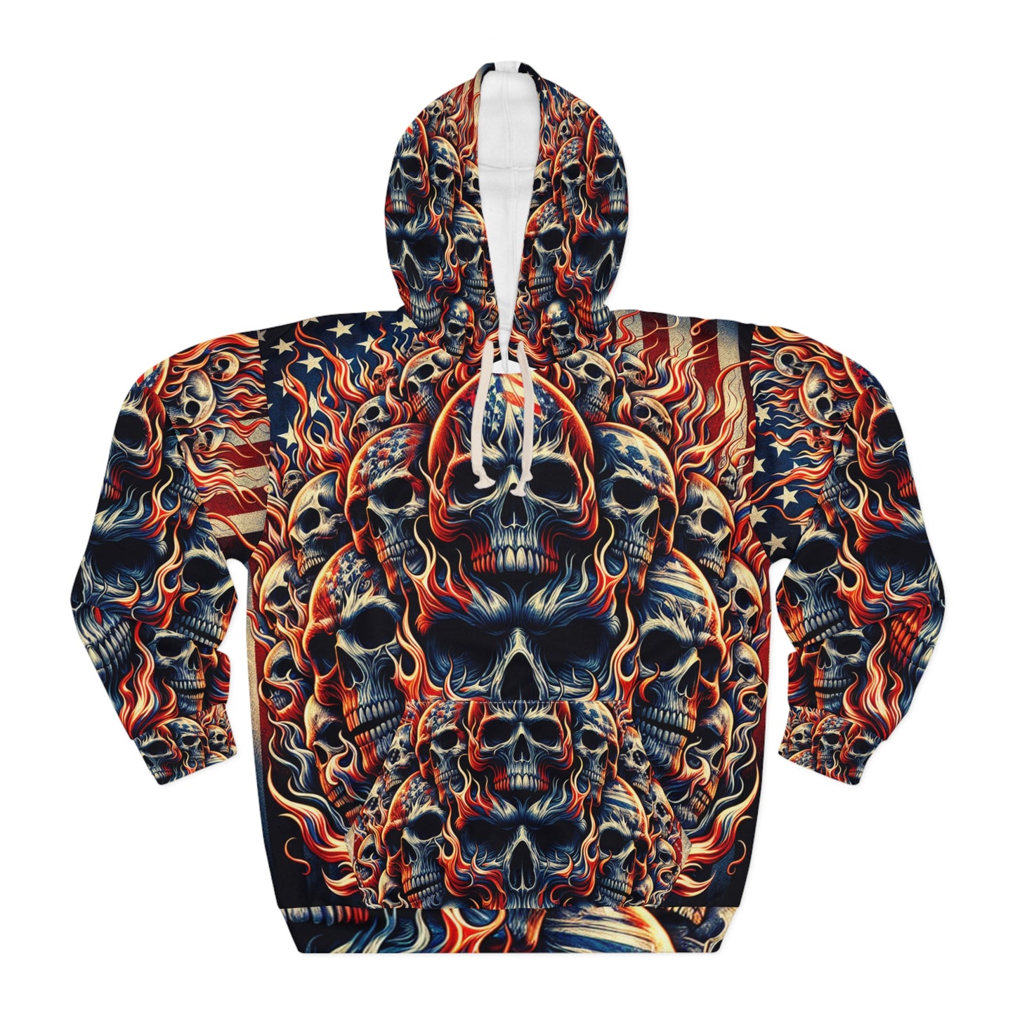 Eternal Ember Patriot Hoodie - Patriotic Streetwear