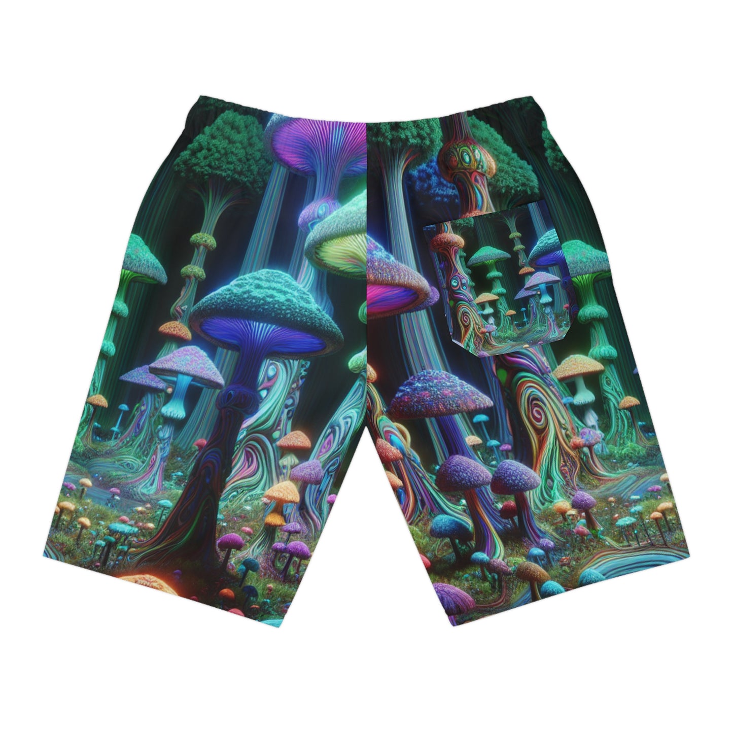 Isabella Cortese - Psychedelic Streetwear Shorts