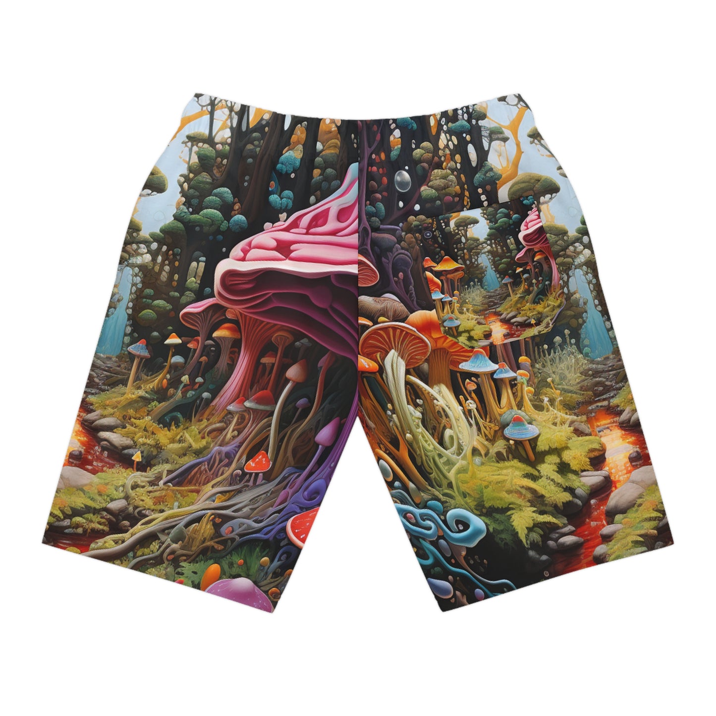 Valentina Sforza - Psychedelic Streetwear Shorts