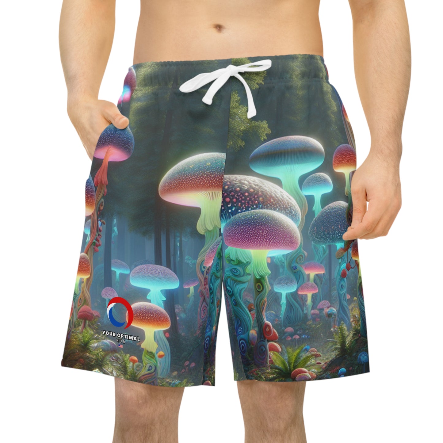 Eleanor Beaumont - Psychedelic Streetwear Shorts