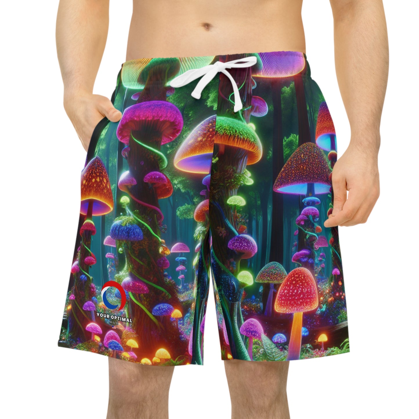 Aurelia Donatelli - Psychedelic Streetwear Shorts