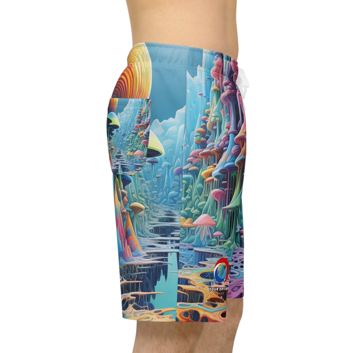 Antonio Bellamore - Psychedelic Streetwear Shorts