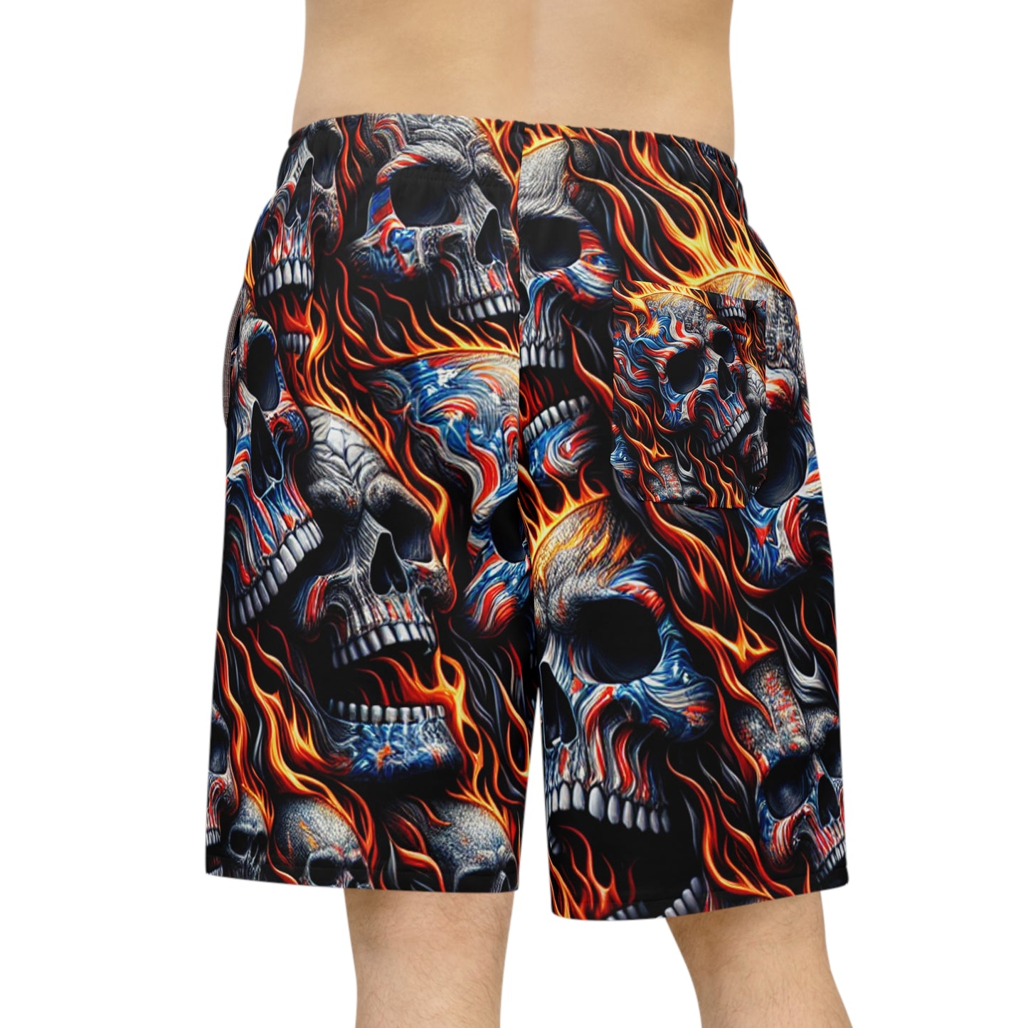 Spectral Fury Shorts - Bold Patriotic Apparel