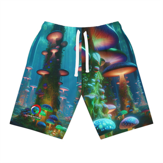 Benedicta Verdana - Blacklight Reactive Shorts