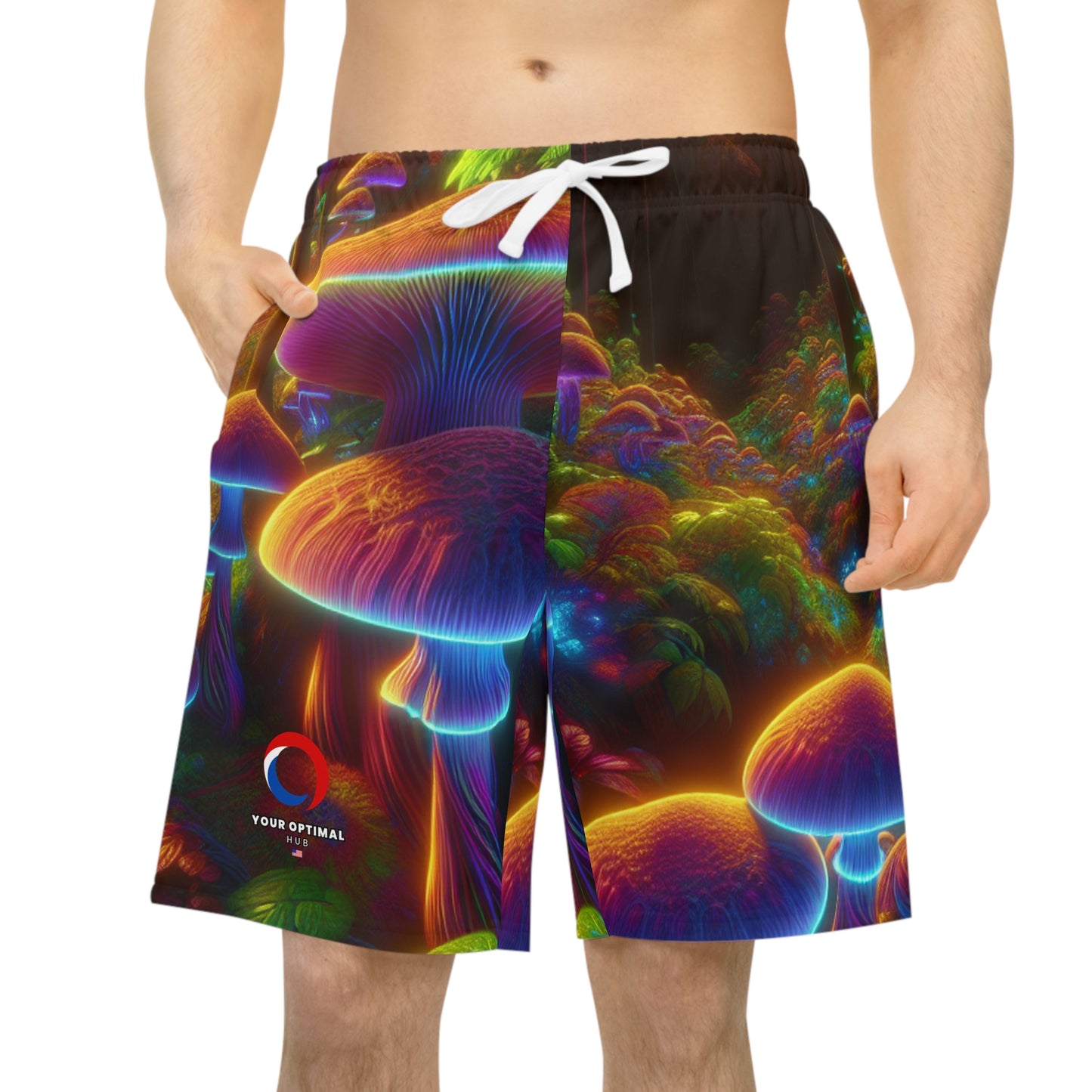 Isabella Rossetti - Psychedelic Streetwear Shorts