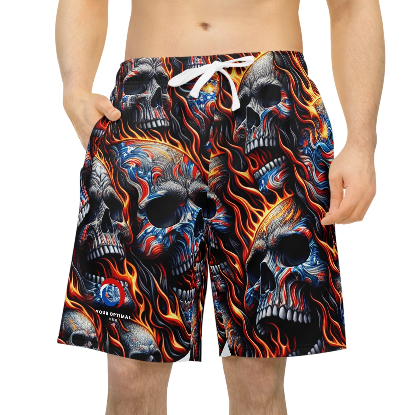 Spectral Fury Shorts - Bold Patriotic Apparel