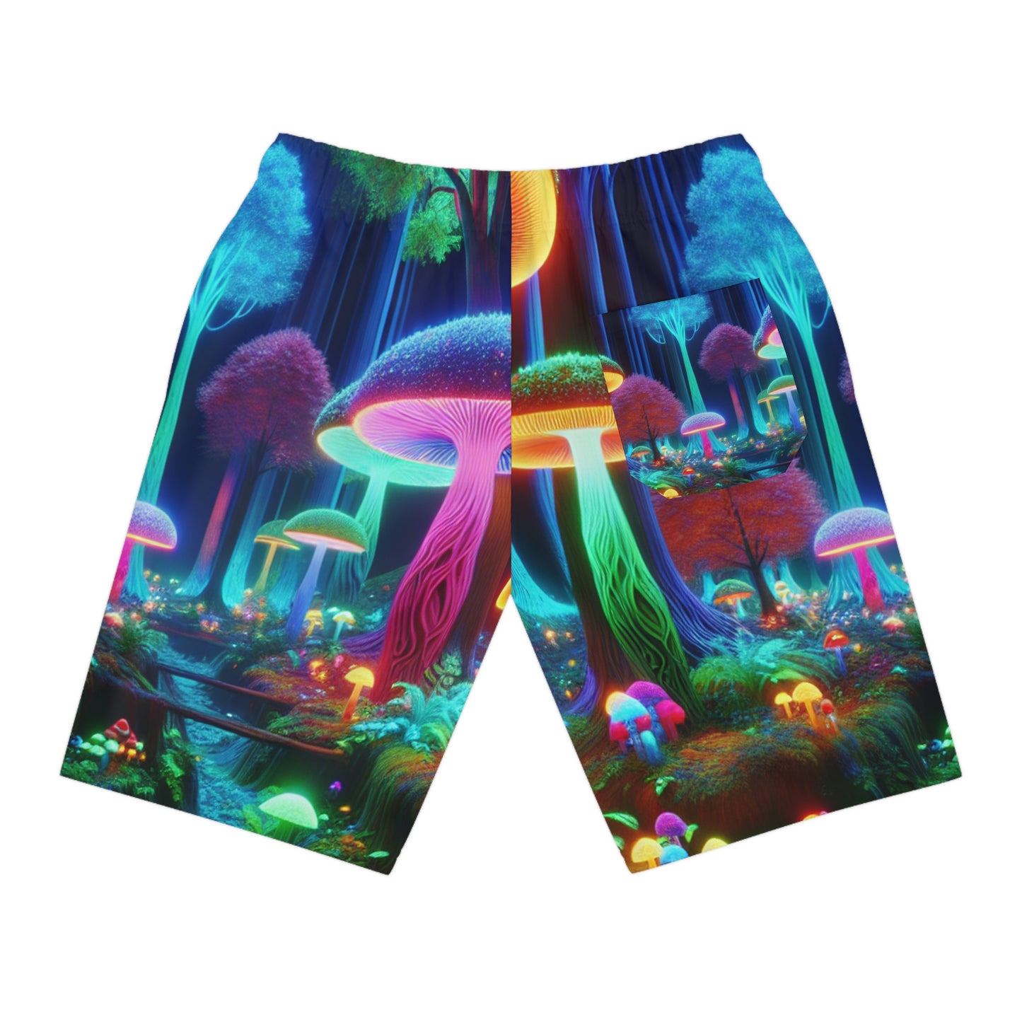 Emilia Bellisario - Blacklight Reactive Shorts