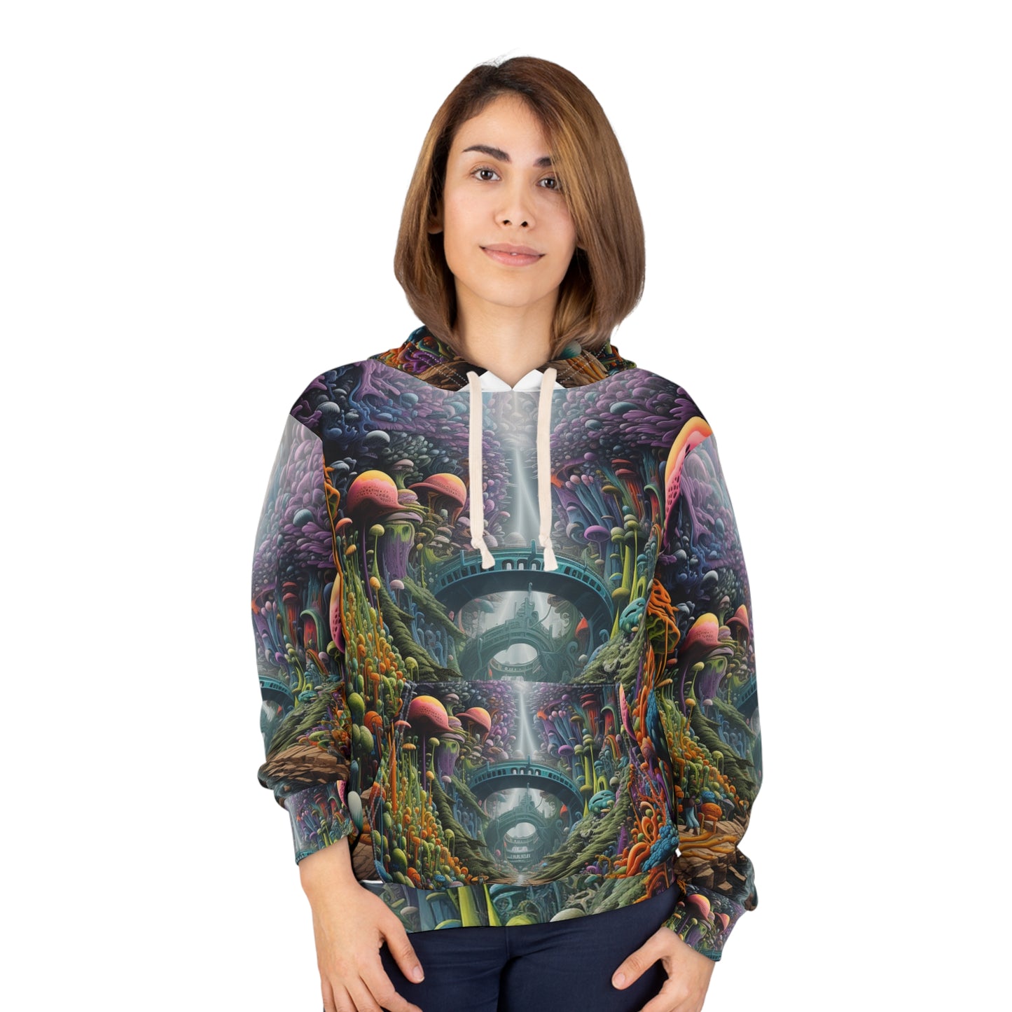 Isabella Veronese - Psychedelic Streetwear Hoodie