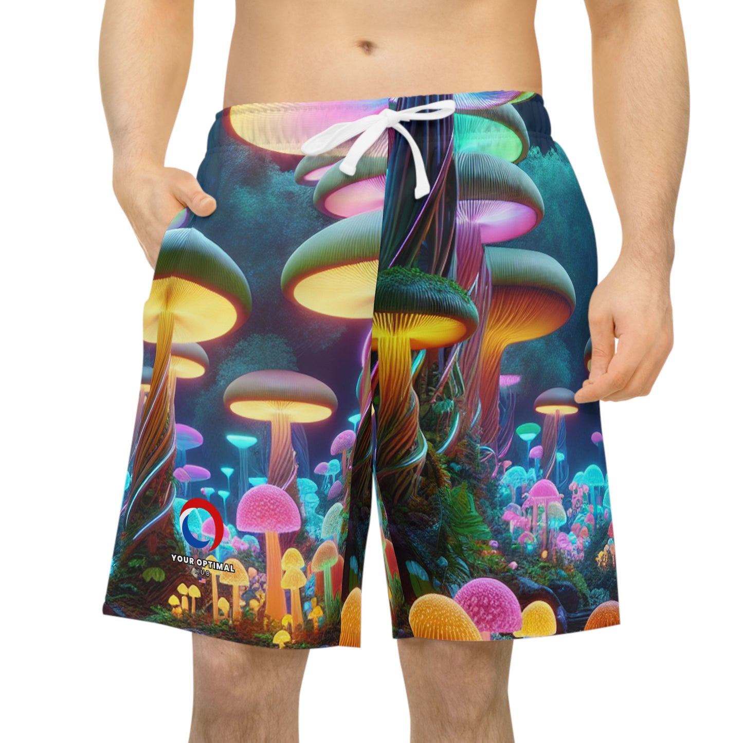 Emilia Donatelli - Psychedelic Streetwear Shorts