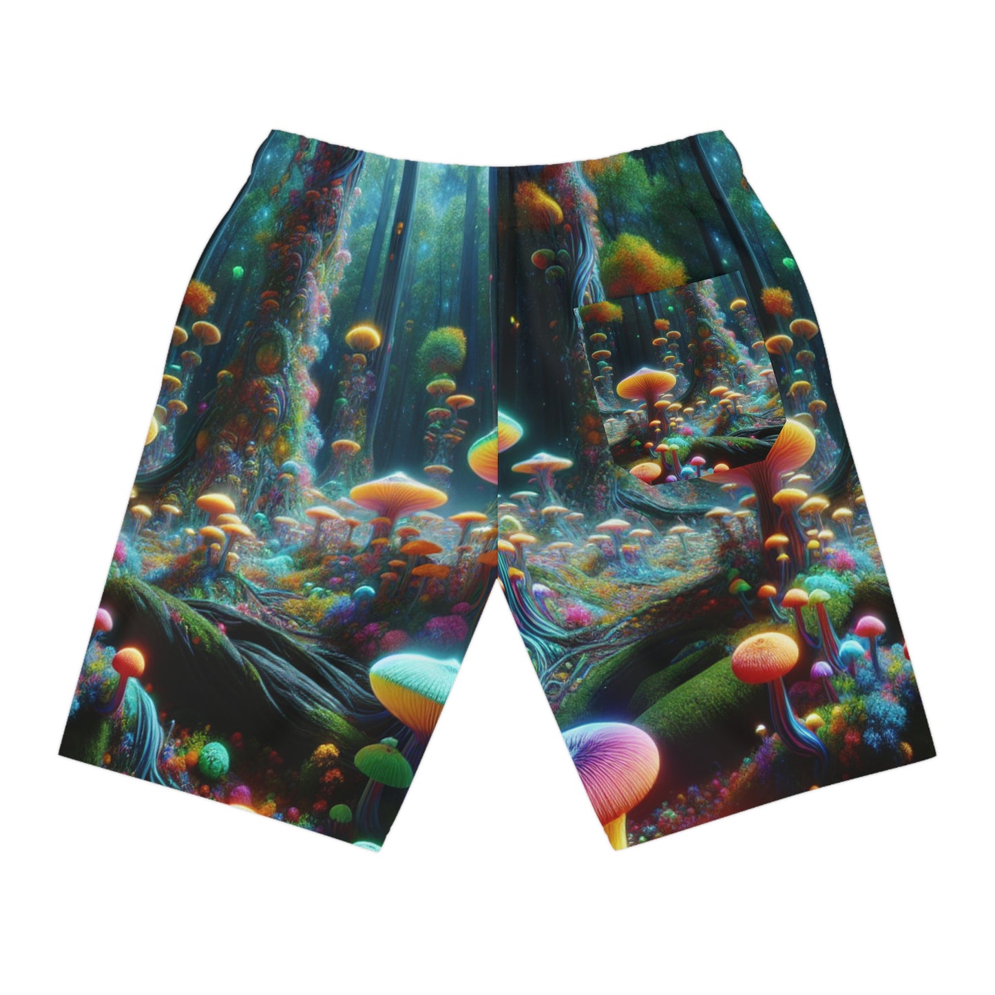 Benedetta Cassiano - Blacklight Reactive Shorts