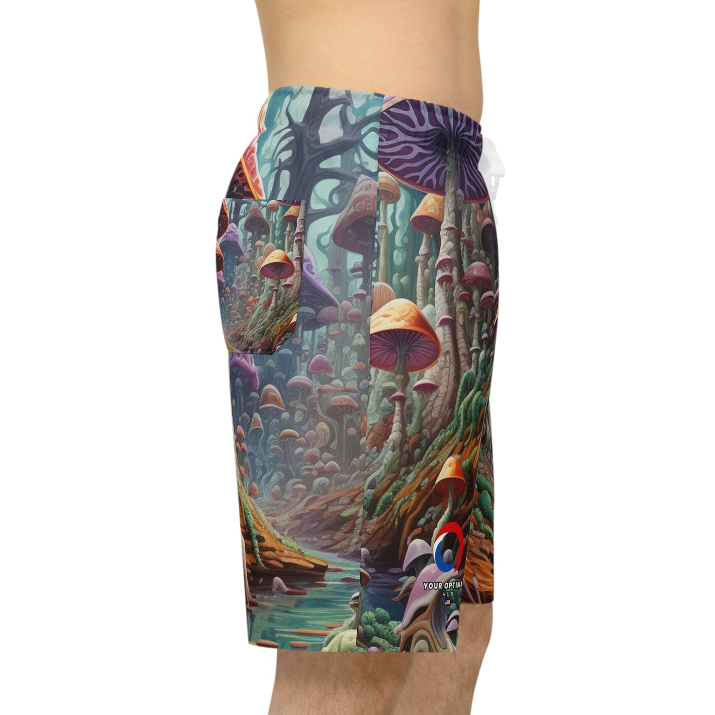 Eloise de Lyon - Psychedelic Streetwear Shorts