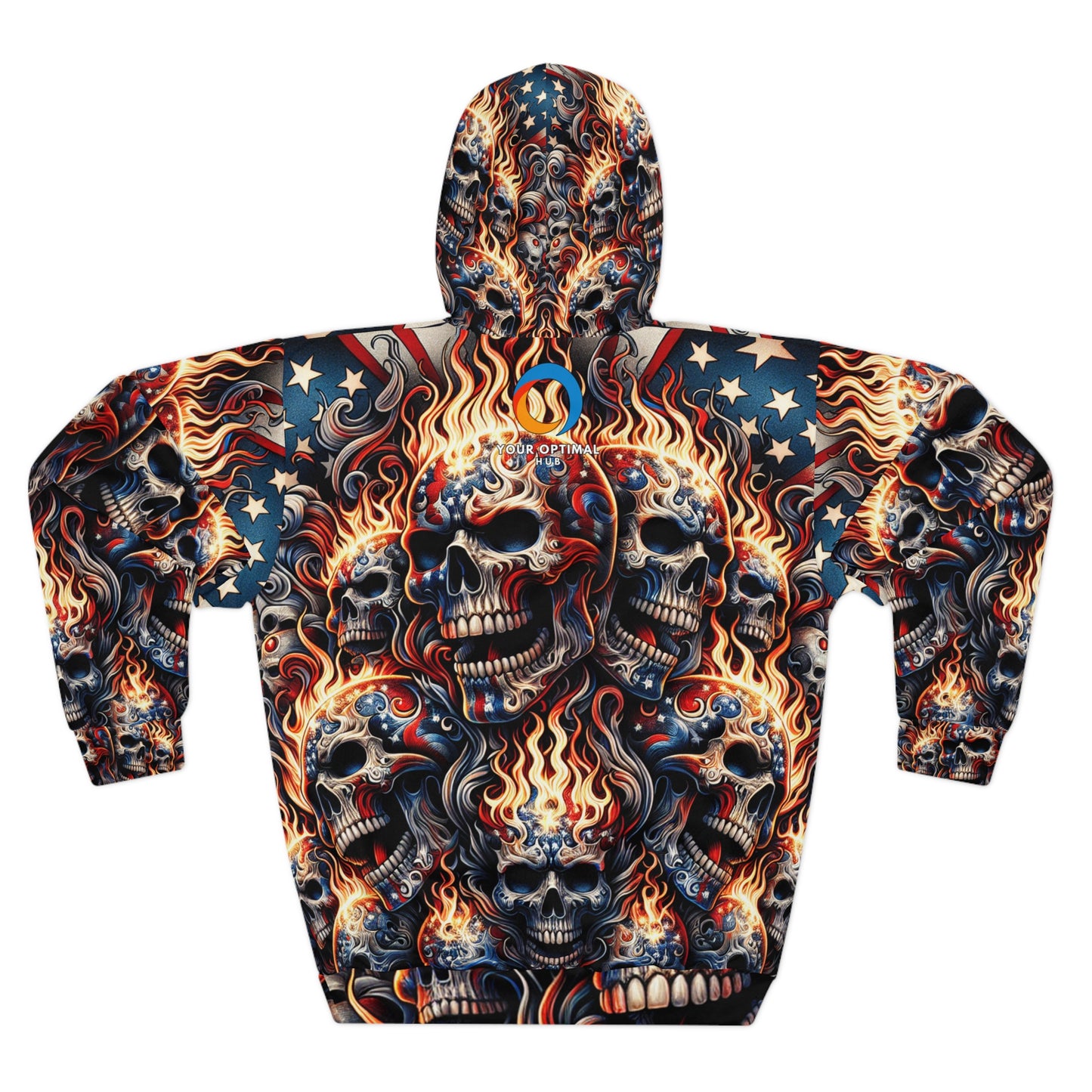 Patriot Inferno Specter Hoodie - Patriotic Streetwear