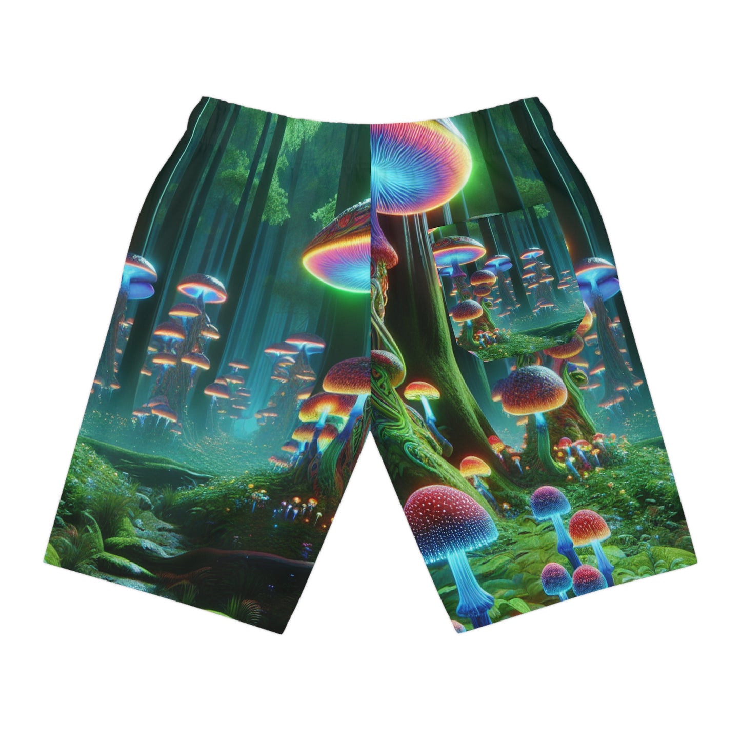 Emiliana Bellucci - Psychedelic Streetwear Shorts