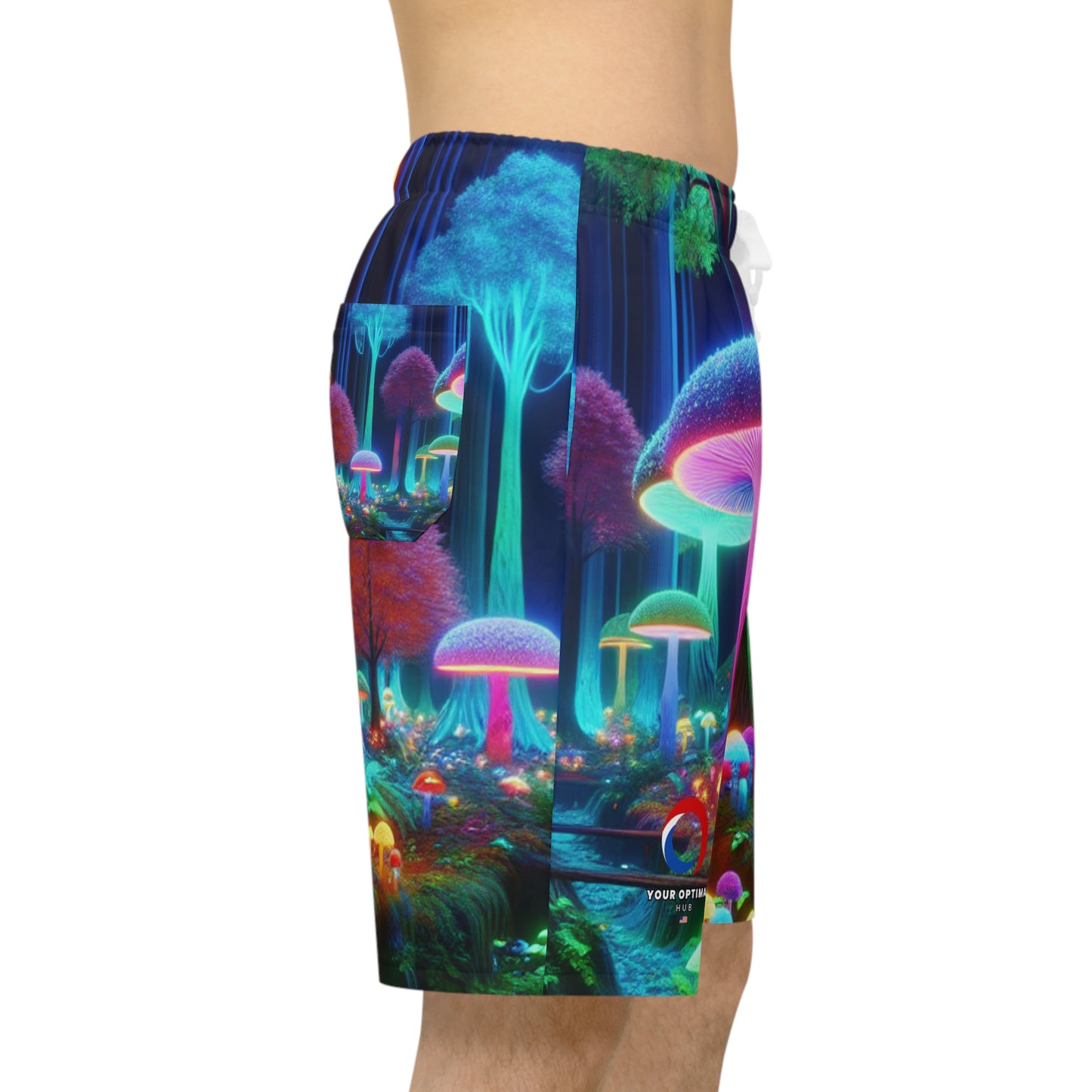 Emilia Bellisario - Blacklight Reactive Shorts