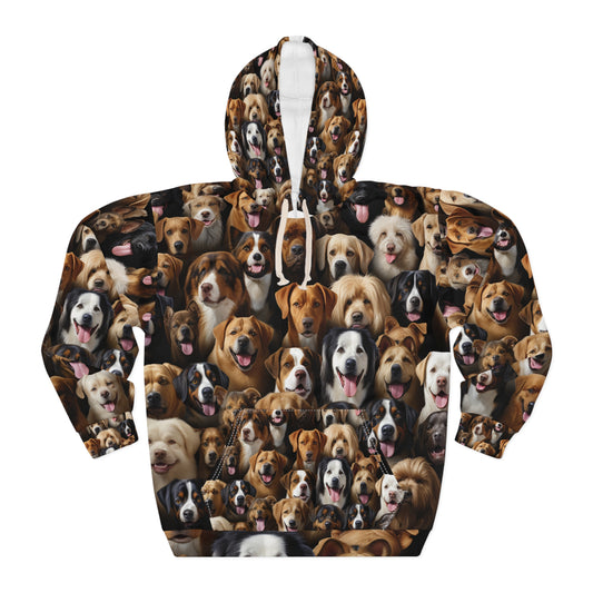 Life-Like Dog Art Hoodie - Bold Dog Art Hoodie