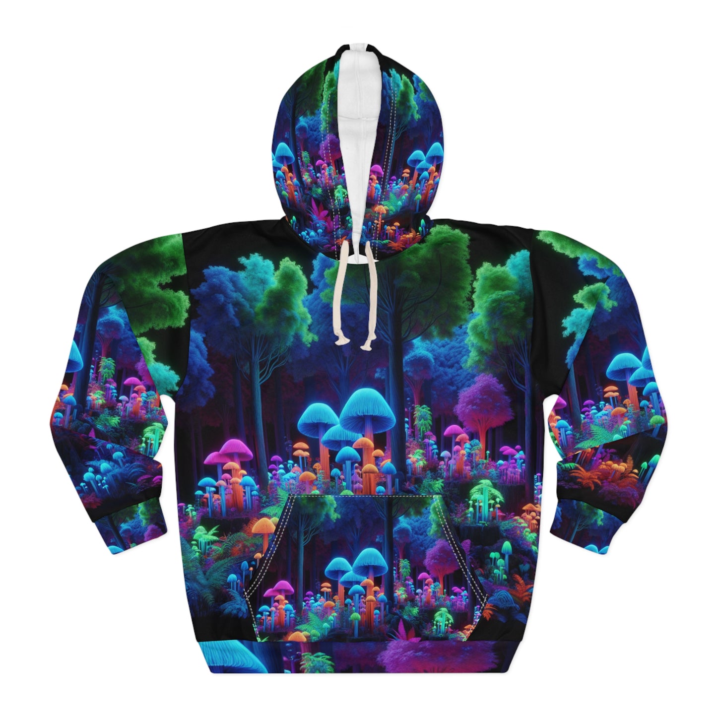 Arabella Foscari - Blacklight Reactive Hoodie