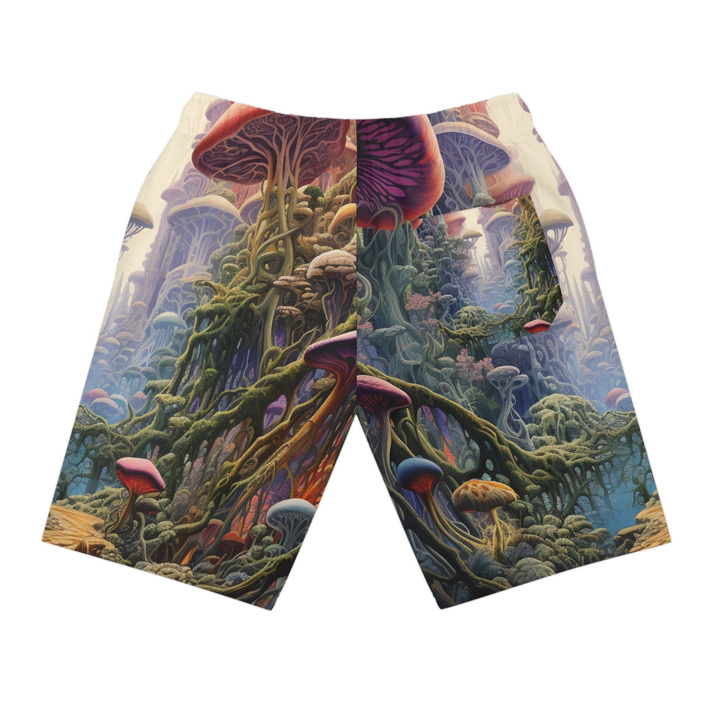 Aurelia Baroqueini - Psychedelic Streetwear Shorts