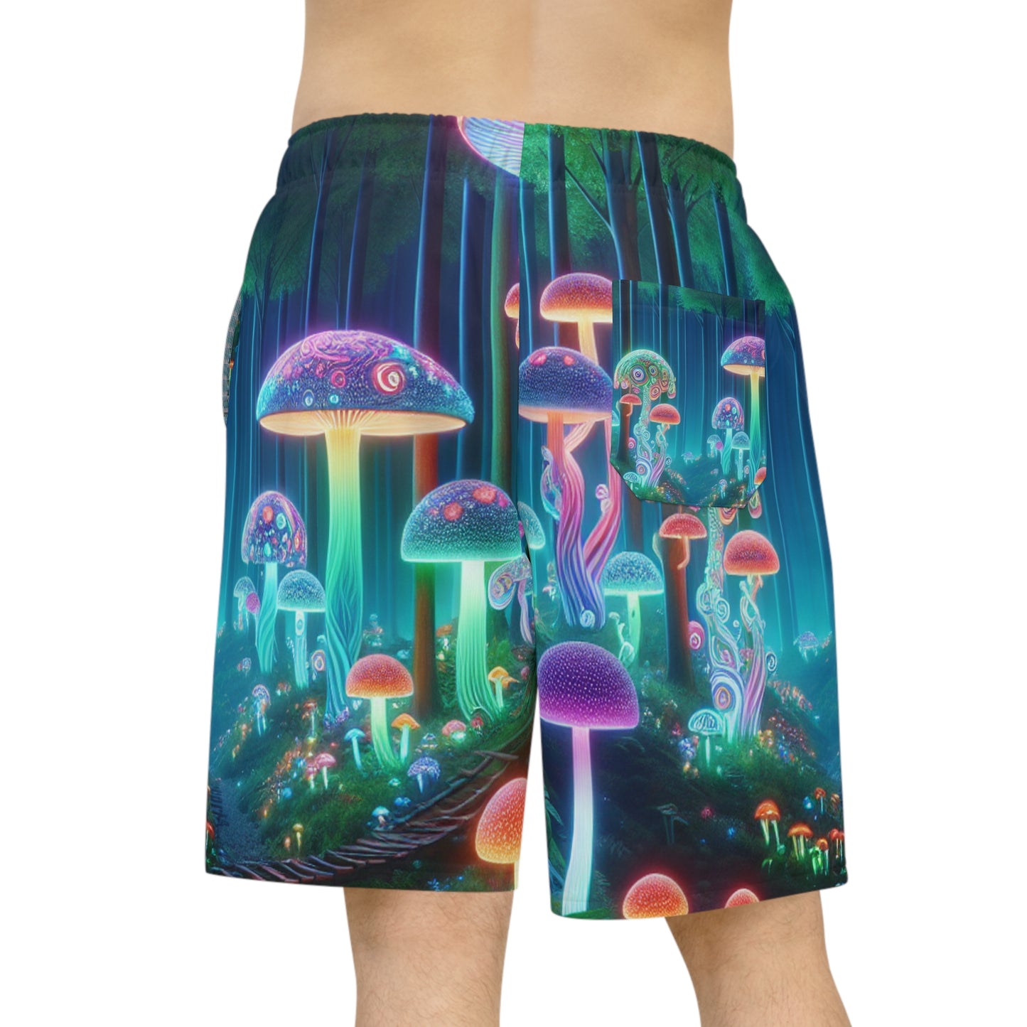 Emiliana Castellano - Psychedelic Streetwear Shorts