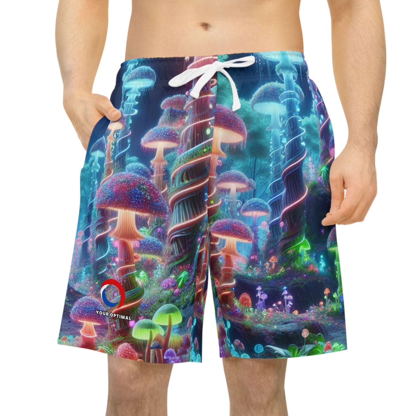 Leonardo Bellamonte - Psychedelic Streetwear Shorts