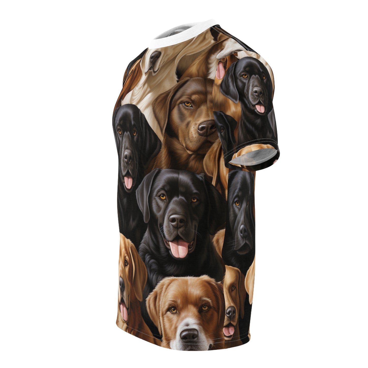 Paw Print Panorama Top - Dog Breed Fashion Tee