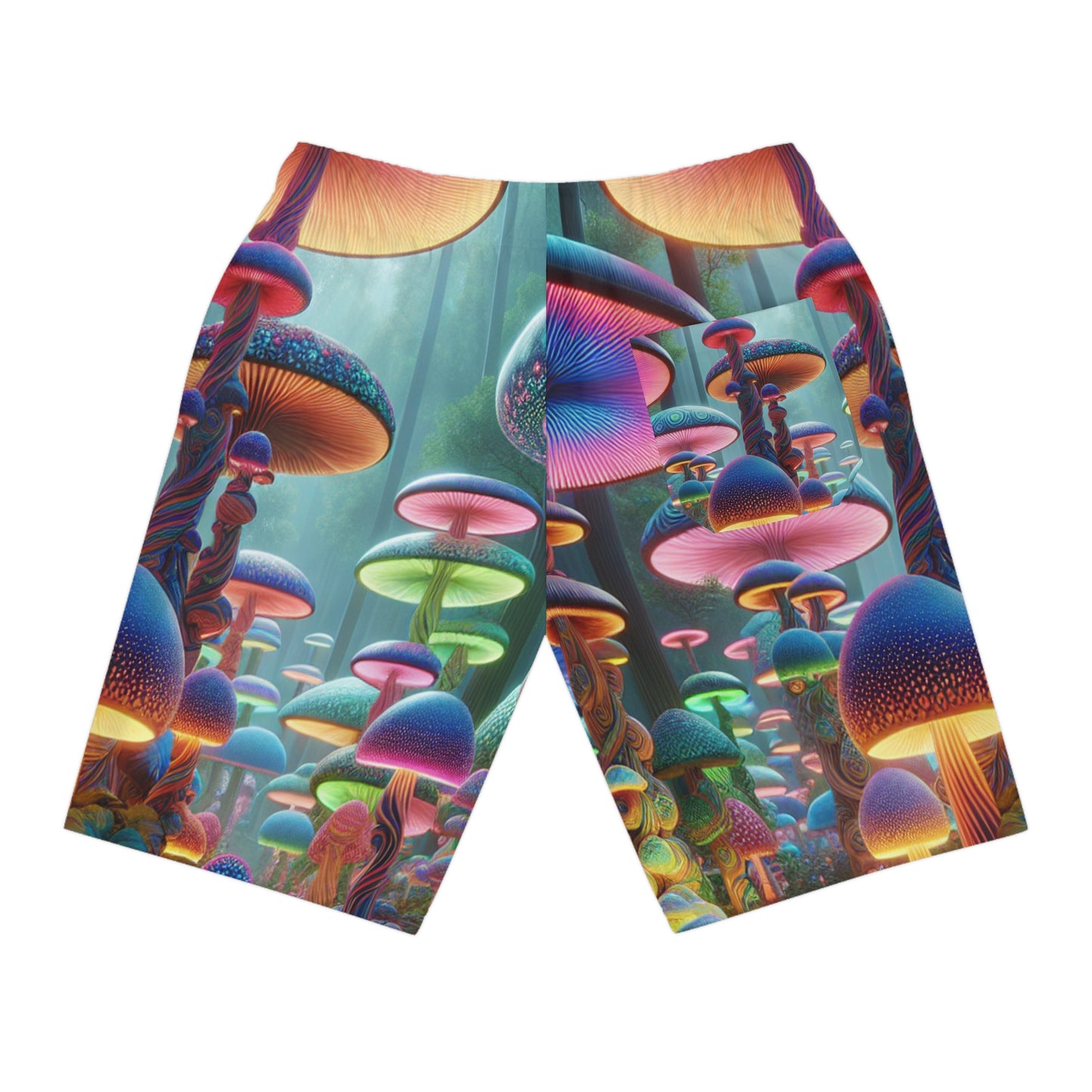 Lorenzo Bellini - Psychedelic Streetwear Shorts